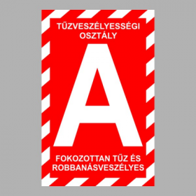 "A" Tűzveszélyességi osztály