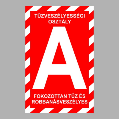 "A" Tűzveszélyességi osztály