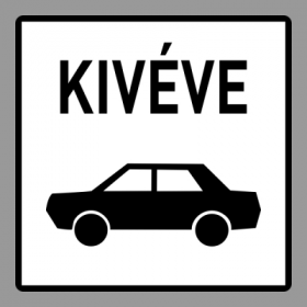 Kivéve Személygépkocsi