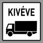 Kivéve Tehergépkocsi