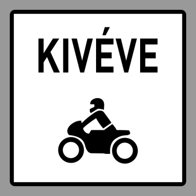 Kivéve Motorkerékpár