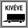Kivéve Nehéz Pótkocsi