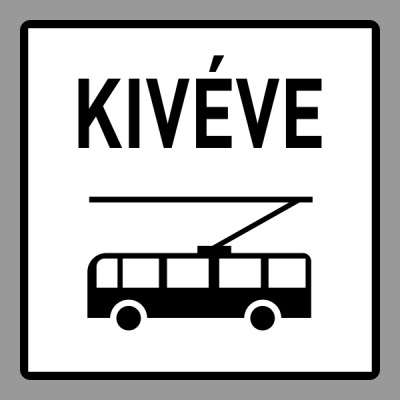 Kivéve Trolibusz