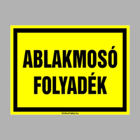 Ablakmosó folyadék
