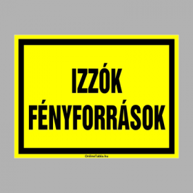 Izzók fényforrások
