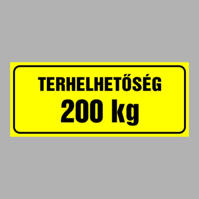 Terhelhetőség (Igény szerinti súllyal)