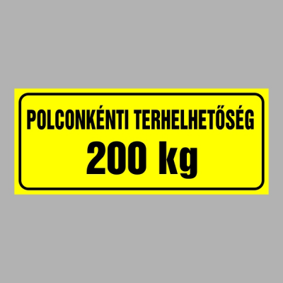 Polconkénti terhelhetőség (Igény szerinti súllyal)