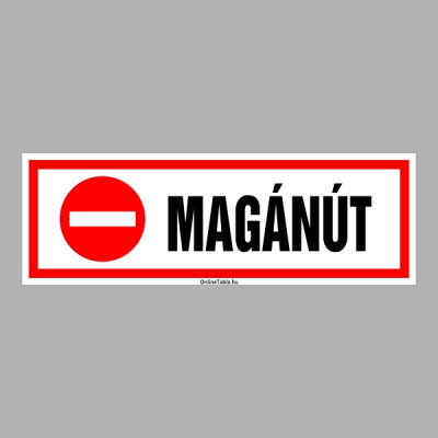 Magánút