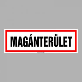 Magánterület