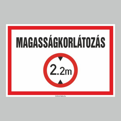 MAGASSÁGKORLÁTOZÁS