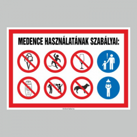 Medence használatának szabályai