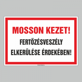MOSSON KEZET! FERTÕZÉSVESZÉLY ELKERÜLÉSE ÉRDEKÉBEN!