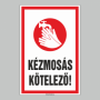 KÉZMOSÁS KÖTELEZŐ!