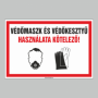 VÉDÕMASZK ÉS VÉDÕKESZTYÛ HASZNÁLATA KÖTELEZÕ!