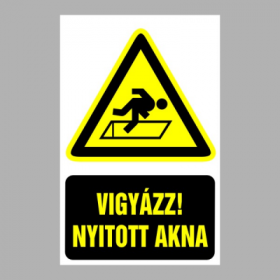 Vigyázz! Nyitott akna