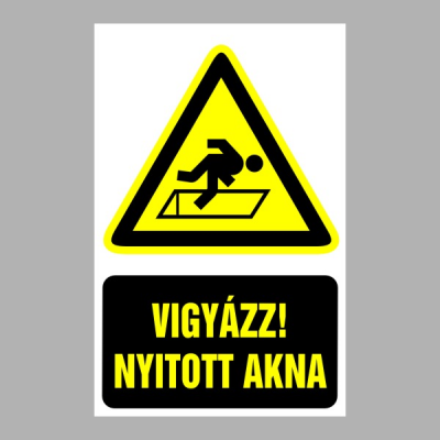 Vigyázz! Nyitott akna