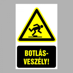 Botlásveszély!