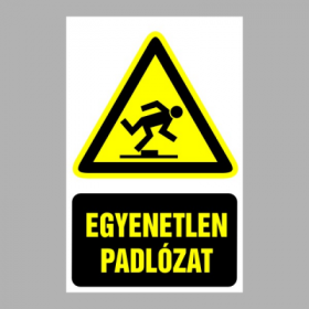 Egyenetlen padlózat!