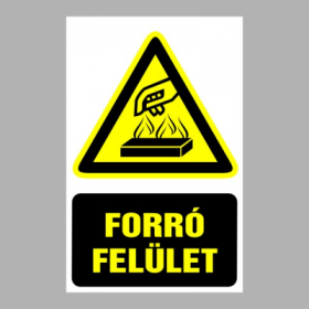 Forró felület