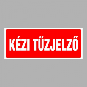 Kézi tűzjelző