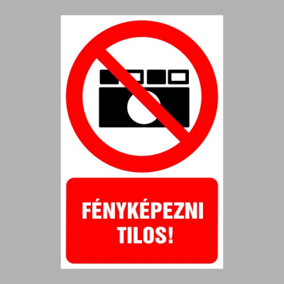 Fényképezni tilos!