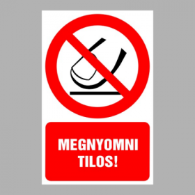 Megnyomni tilos!
