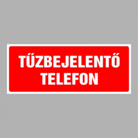 Tűzbejelentő telefon