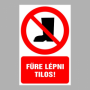 Fűre lépni tilos!