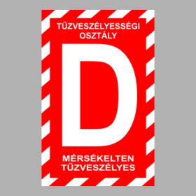 "D" Tűzveszélyességi osztály