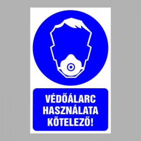 Védőálarc használata kötelező!