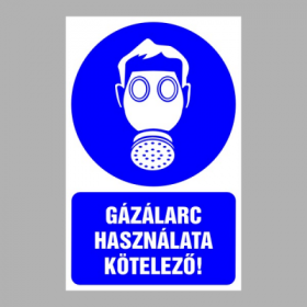 Gázálarc használata kötelező!