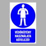 Védőkötény használata kötelező!