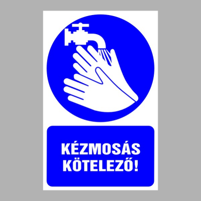 Kézmosás kötelező!