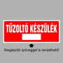 Tűzoltó készülék