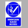 Dohányzásra kijelölt helyiség!