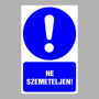 Ne szemeteljen!