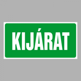 Kijárat