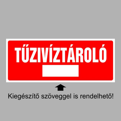 Tűzivíztároló