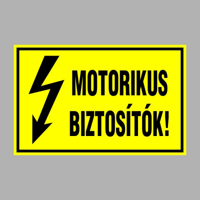 MOTORIKUS BIZTOSÍTÓK!