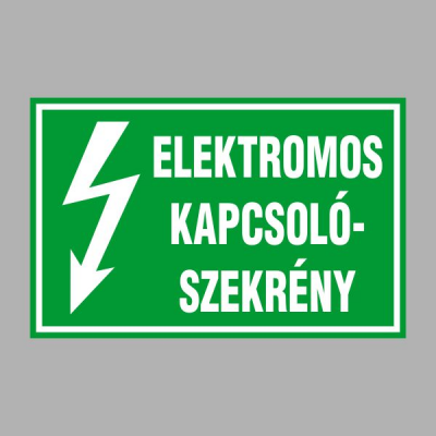 ELEKTROMOS KAPCSOLÓSZEKRÉNY