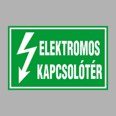 ELEKTROMOS KAPCSOLÓTÉR