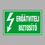 ERŐÁTVITELI BIZTOSÍTÓ