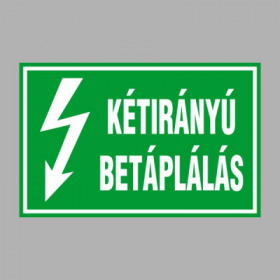 KÉTIRÁNYÚ BETÁPLÁLÁS