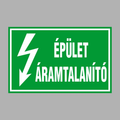 ÉPÜLET ÁRAMTALANÍTÓ