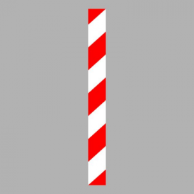 Veszélyt jelző figyelmeztető csík