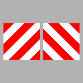Veszélyt jelző figyelmeztető csík