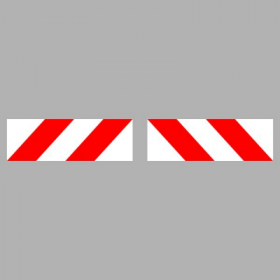 Veszélyt jelző figyelmeztető csík