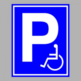 Mozgáskorlátozott Parkoló