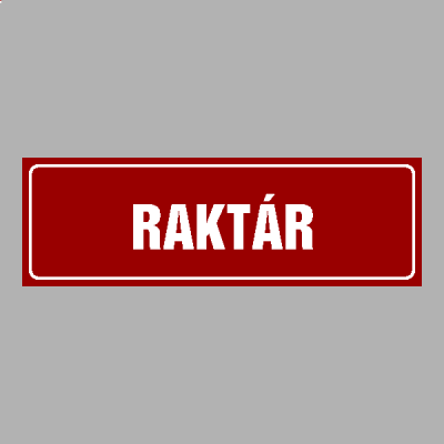 Raktár
