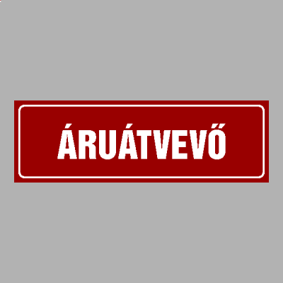 Áruátvevő